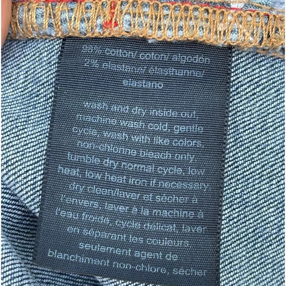 Tommy Hilfiger Mens Raleigh Straight Jeans Style Pants Denim Blue Sz 16 - Picture 7 of 10